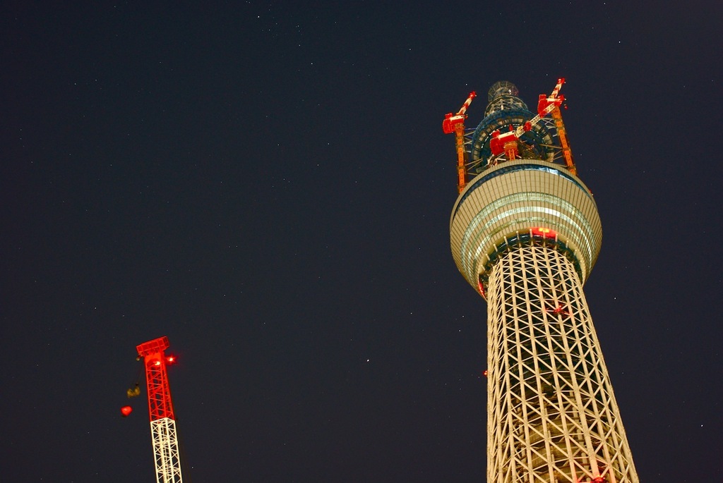 東京の夜空