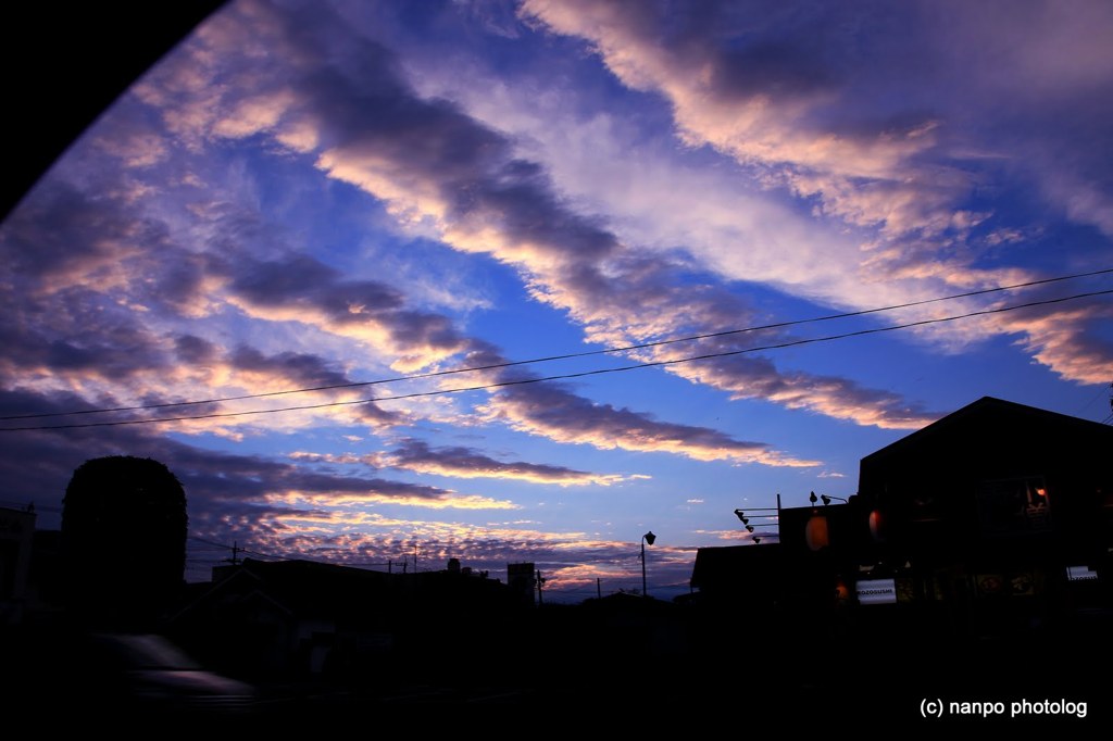夕焼け雲