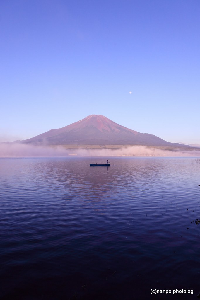 夏富士の色彩