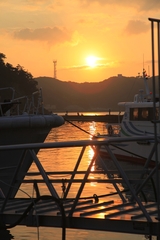 下田の朝 下田の朝