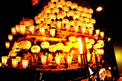 犬山祭・町内巡航中の車山