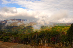 秋のひるが野高原