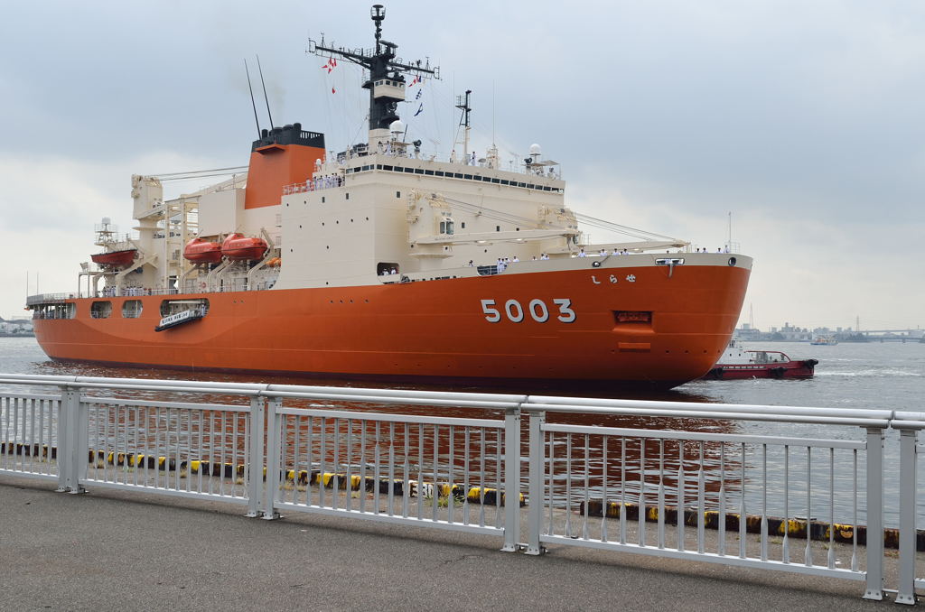 南極砕氷船「しらせ」