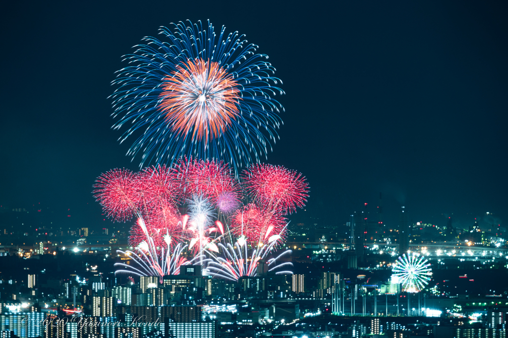 名港水上芸術花火 2020