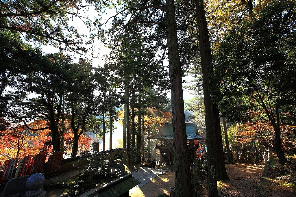 山寺の朝