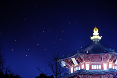 寒山寺の年越