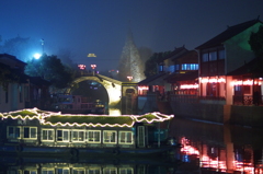 寒山寺付近