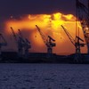 みなと神戸（造船所）の夕景２