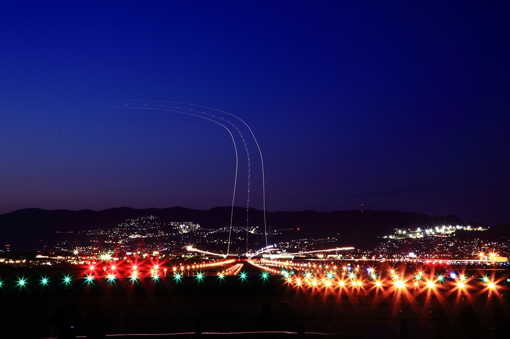 夜間空路