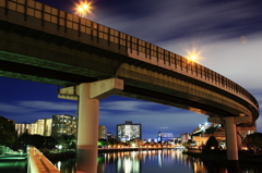夜のポタリング