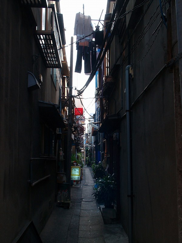 佃島・路地の風景