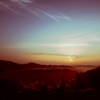 星峠の朝日