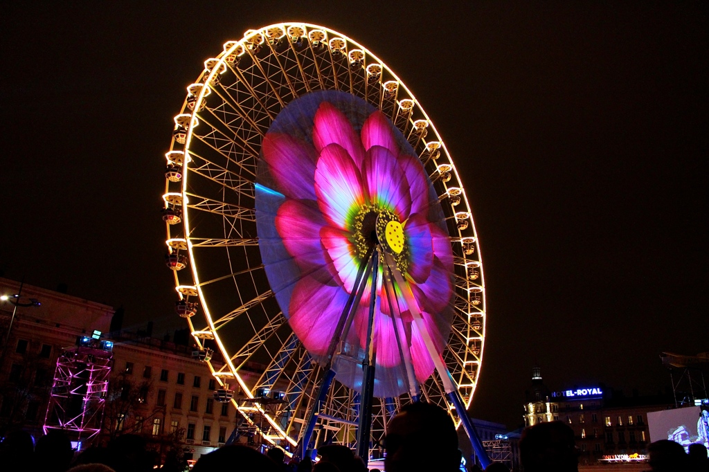 フランス／リヨン光の祭典2014