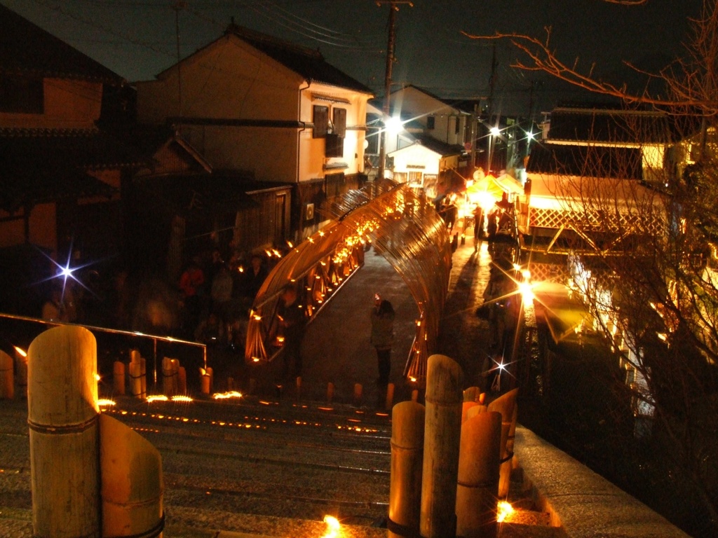 街並み竹灯り 憧憬の路 2015