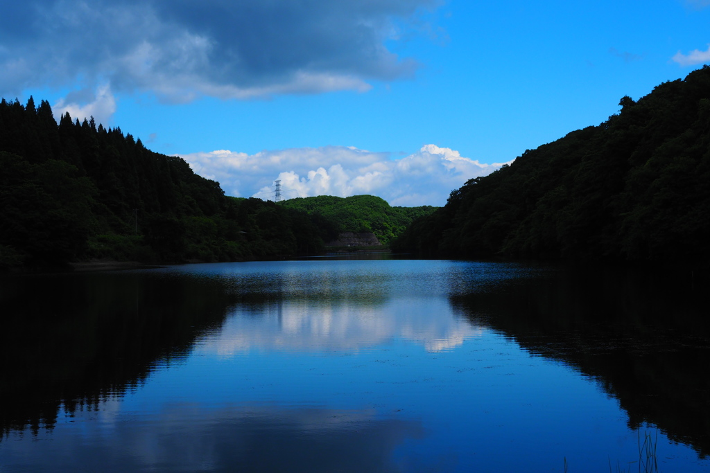 多根ダム湖