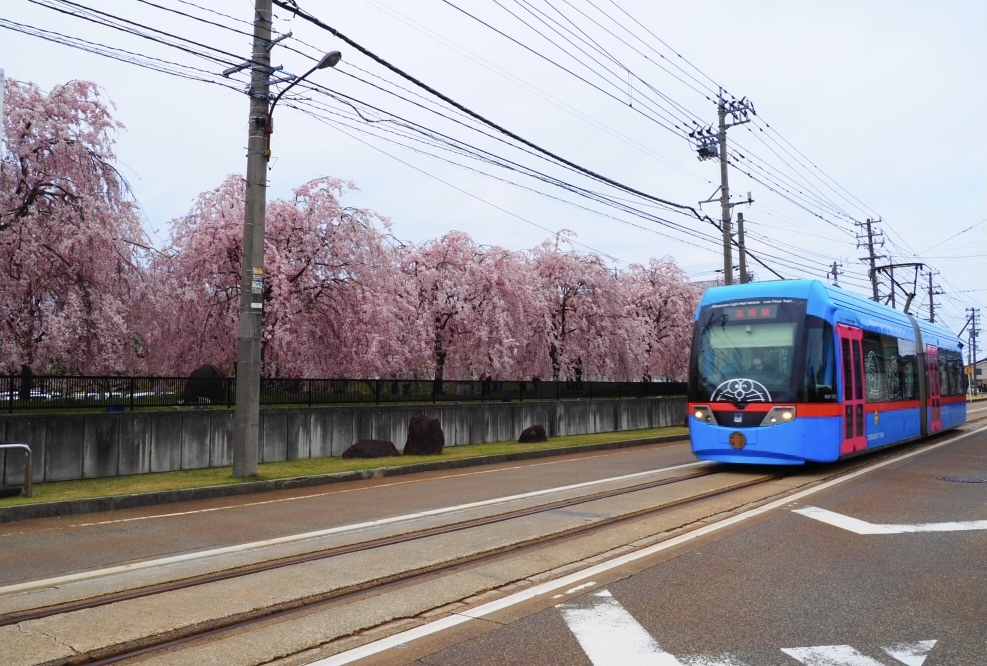 ドラえもん電車が行く