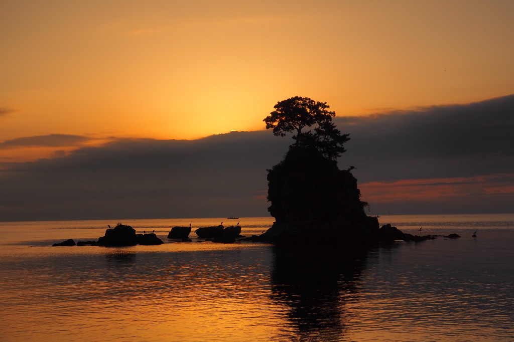 今日の日の出　②