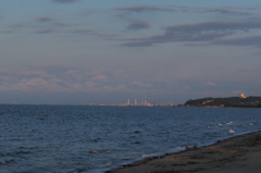 夕陽を浴びて　②