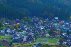 白川郷展望　②