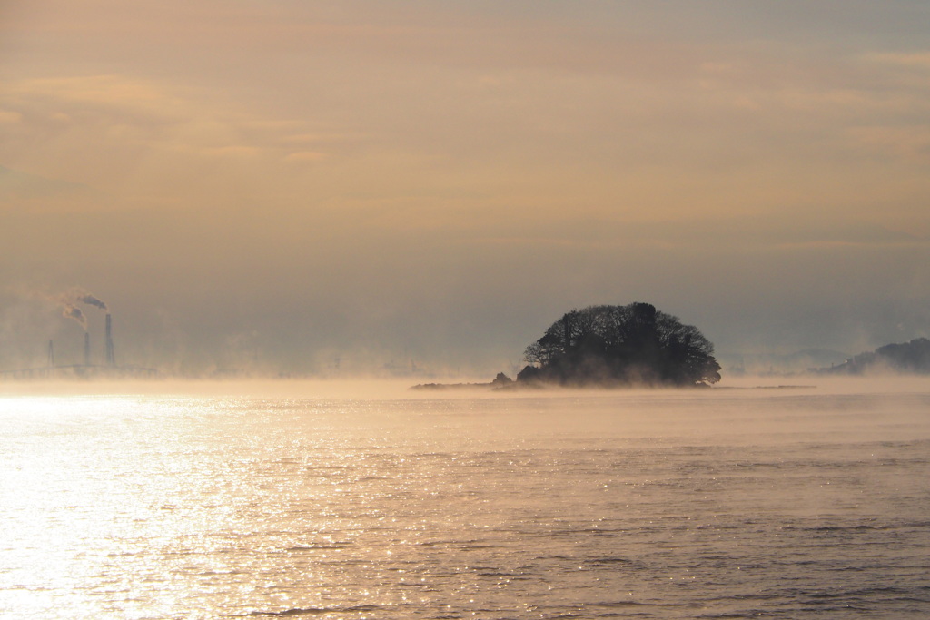 唐島の気嵐　①
