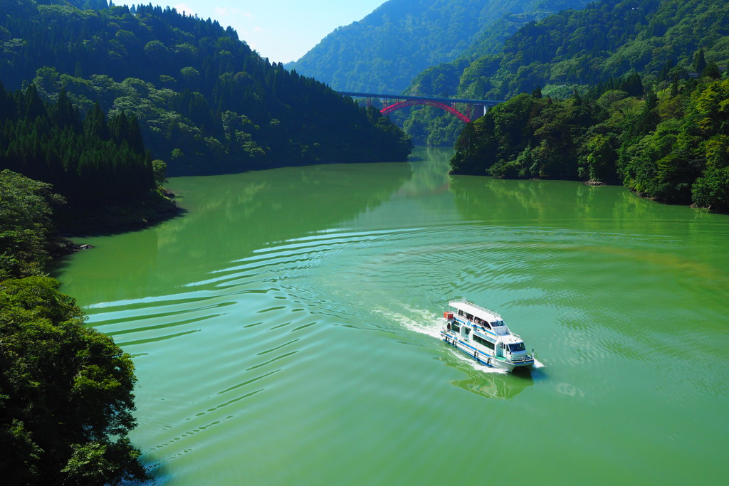 庄川峡遊覧