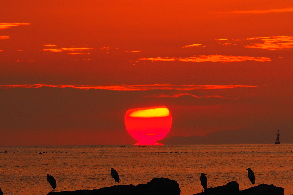 ワイングラスに