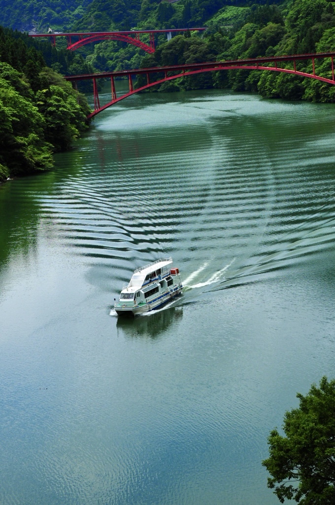 庄川峡遊覧