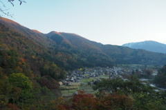 白川郷展望　③