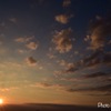 夕暮れの雲