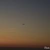 夕景をつき切って