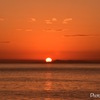 今日の夕日