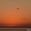 Flight after sunset