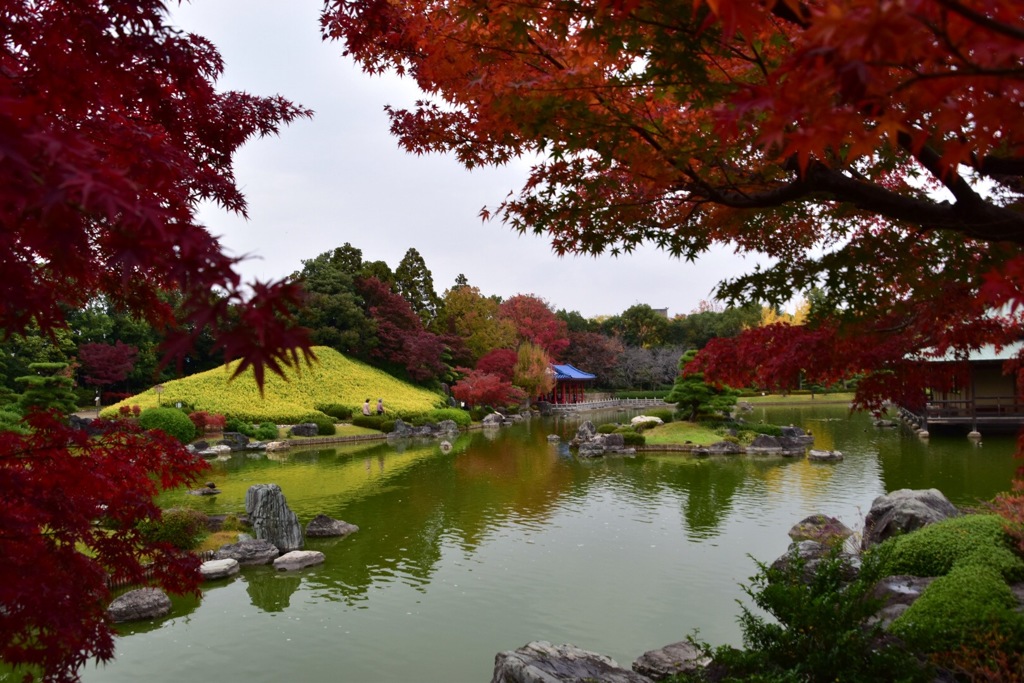 秋の庭園