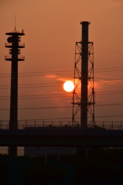 sun set①