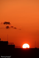 本日の夕景 その2