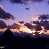 本日の夕景②