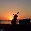 Staring at the sunset