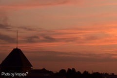 今日の夕景①