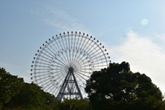 Ferris wheel in Tenpozan