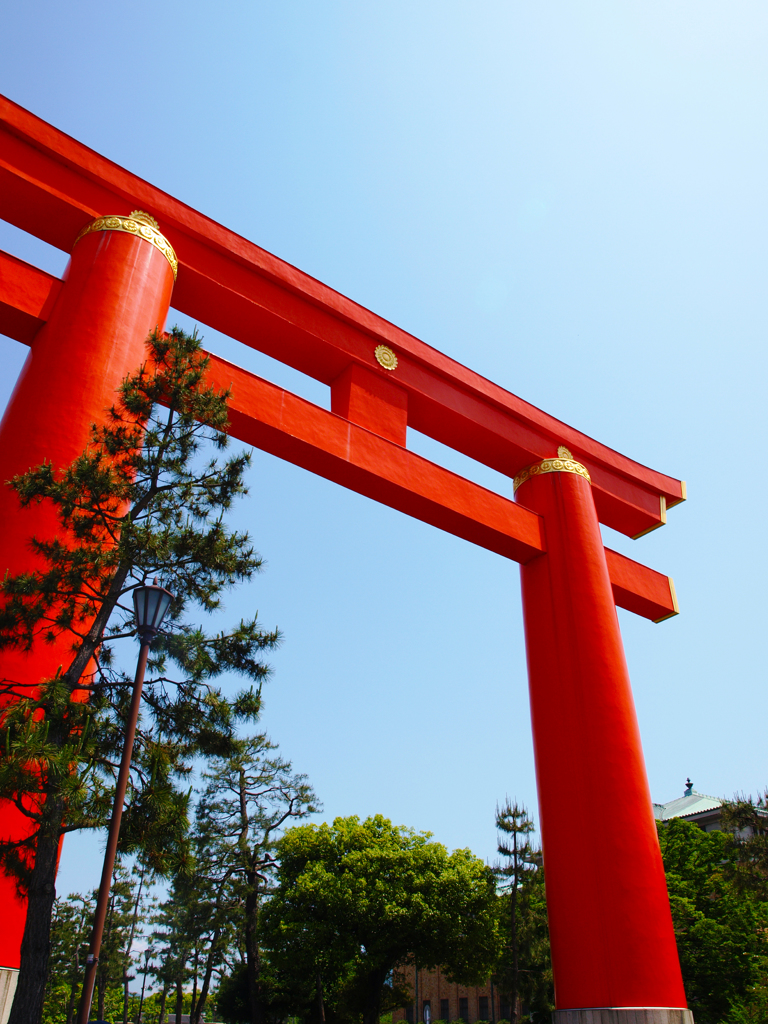 「鳥居」　平安神宮