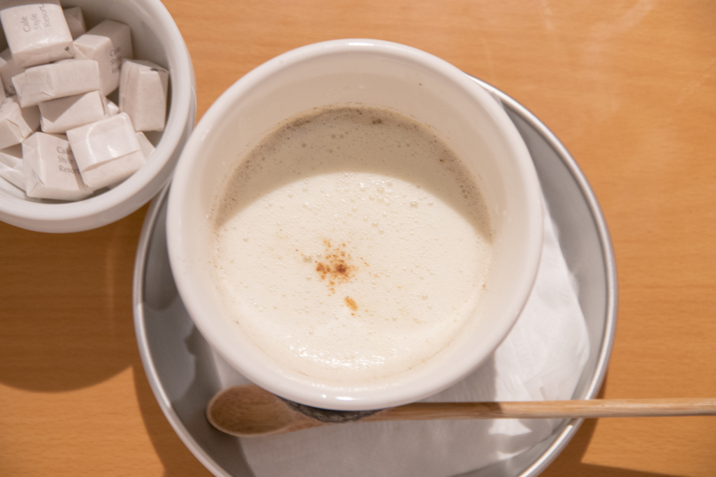 帰りにカフェで一服　京さんぽ 151128