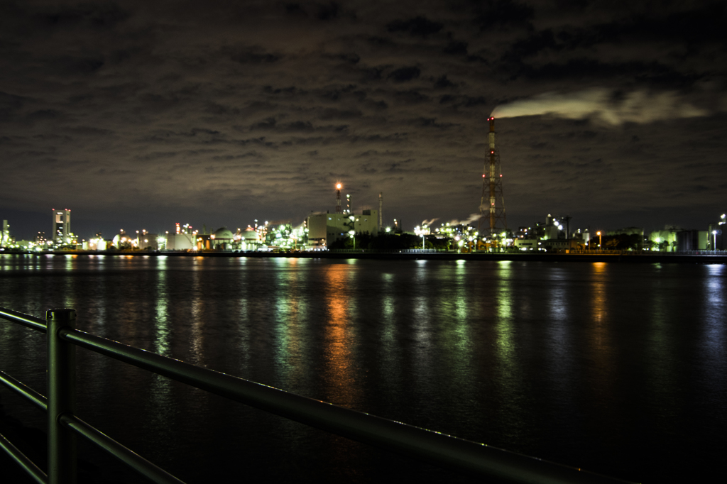 「工場夜景③」