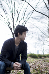 「冬の公園」　ポートレート151224