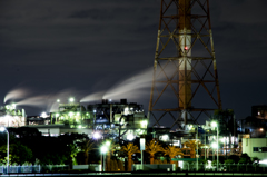 「工場夜景④」