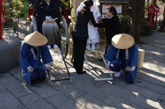 あっしらにお任せを