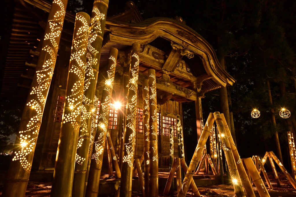 竹灯籠