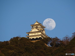 月と山城