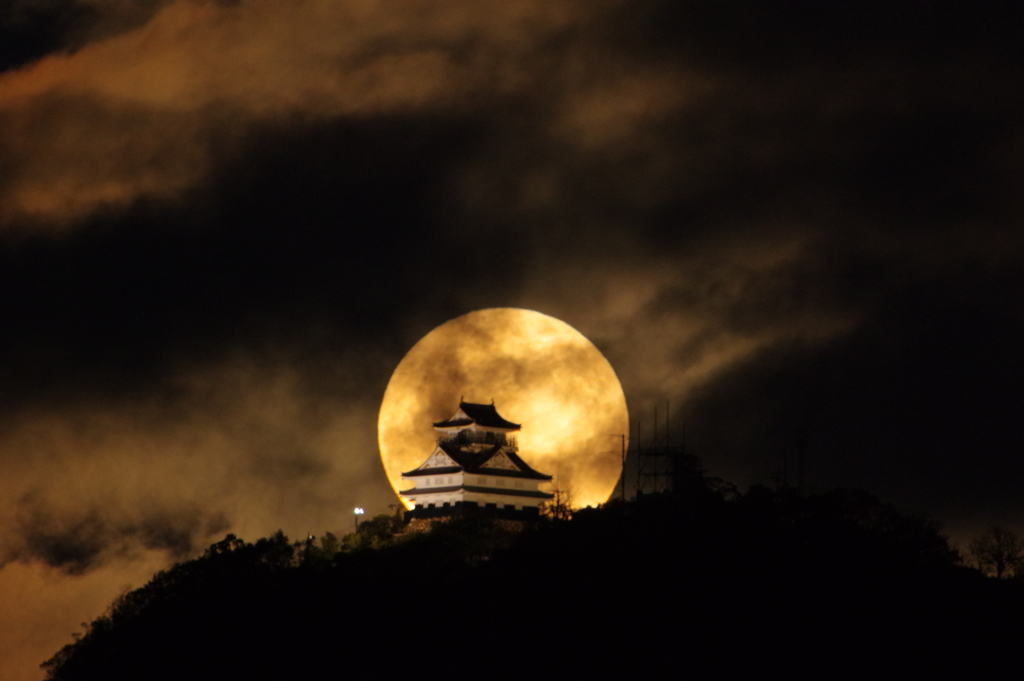 今年最後の満月