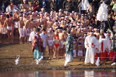 みそぎ祭り～その一、入水前