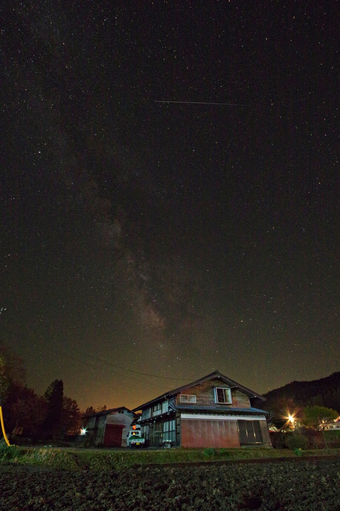 荘川の星空